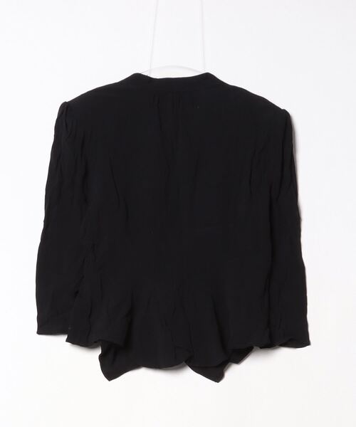「SLY」 7分袖ブラウス FREE ブラック レディース THROW by SLY 「THROW SLY」 7分袖ブラウス FREE ブラック