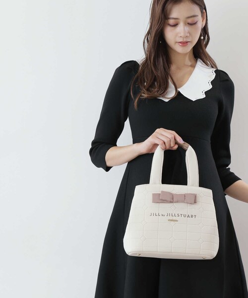 JILL by STUART 「JILL STUART」 トートバッグ FREE ブラック