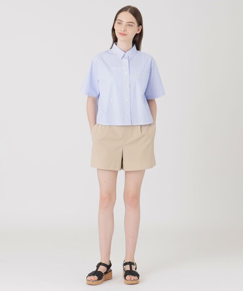 ブルーレーベルクレストブリッジ　ストライプ　シャツ BLUE LABEL CRESTBRIDGE ブラウス シャツ ストライプシャツ