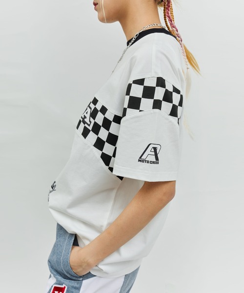 tシャツ HONDA x atmos pink Racing Over T-shirt / ホンダ アトモス ピンク レーシング オーバー ティーシャ atmos girls tシャツ HONDA x pink Racing Over T-shirt