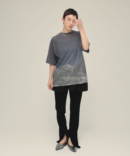tシャツ 半袖 「eL」Day And Night TEE/570727 レディース : ZOZOTOWN