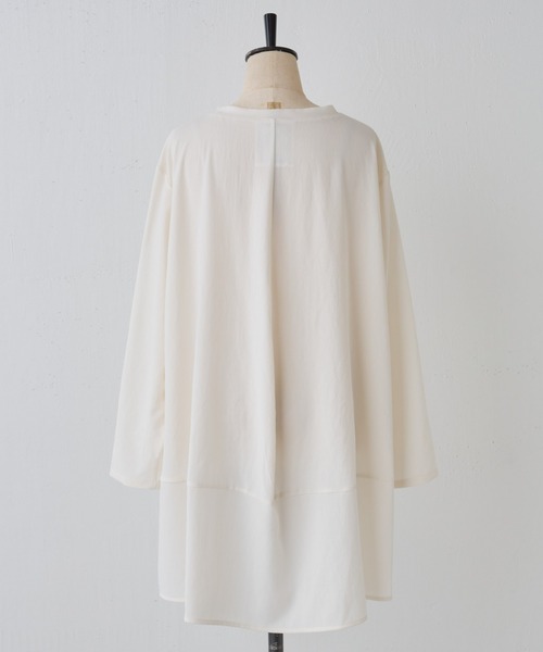 BEARDSLEY 長袖 カットソーFREE size BEARDSLEY 「BEARDSLEY」 長袖カットソー FREE ホワイト