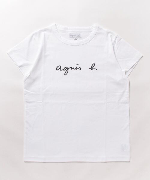 「agnes b.」 半袖Tシャツ 2 ホワイト レディース