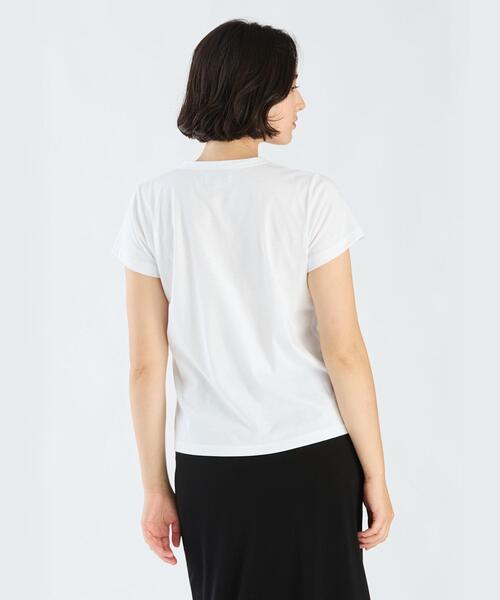 「agnes b.」 半袖Tシャツ 2 ホワイト レディース