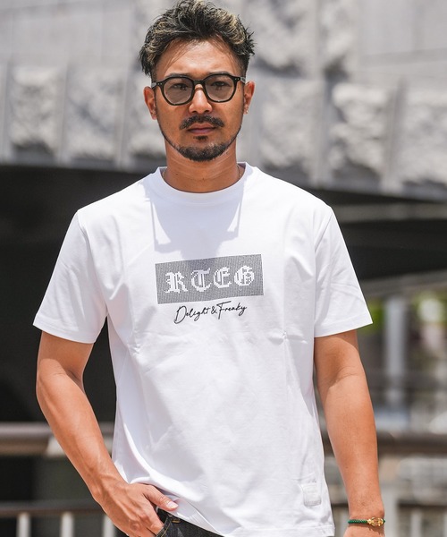 adamsJUGGLER tシャツ RTEGボックスR.Sティー メンズ : ZOZOTOWN