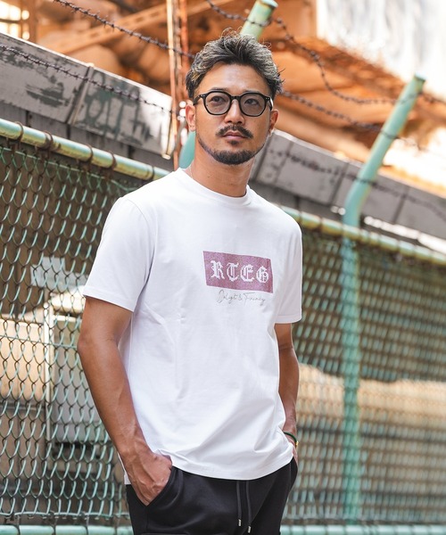 adamsJUGGLER tシャツ RTEGボックスR.Sティー メンズ : ZOZOTOWN