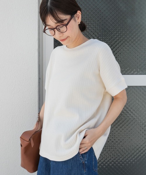 「URBAN RESEARCH DOORS」 半袖Tシャツ MEDIUM ホワイト系その他 レディース