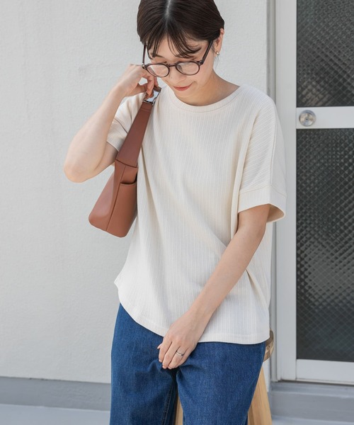 「URBAN RESEARCH DOORS」 半袖Tシャツ MEDIUM ホワイト系その他 レディース