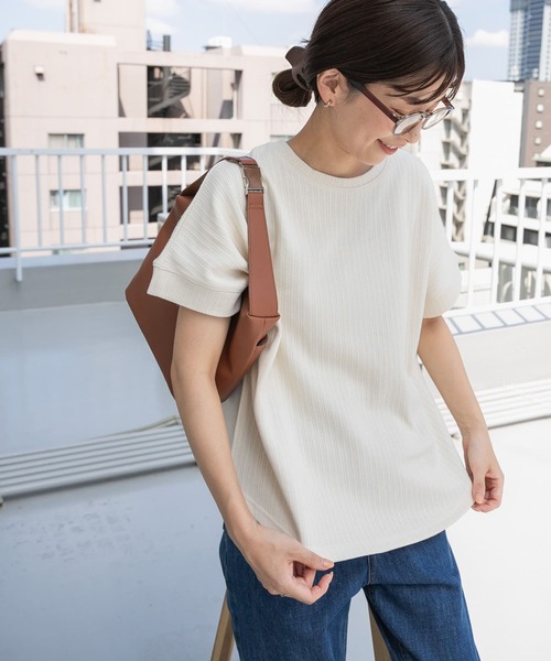 「URBAN RESEARCH DOORS」 半袖Tシャツ MEDIUM ホワイト系その他 レディース