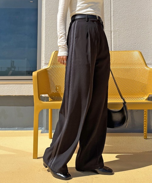 I-SOOK（アイスー） スラックス パンツ 「ISOOK / アイスー」サイド