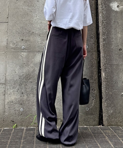 I-SOOK（アイスー） スラックス パンツ 「ISOOK / アイスー」サイド