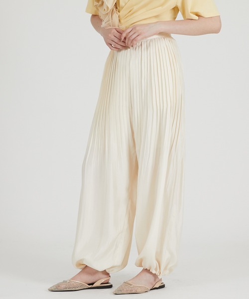 ワイドパンツ パンツ プリテッドバルーンパンツ / Pleated Balloon Pants レディース_18