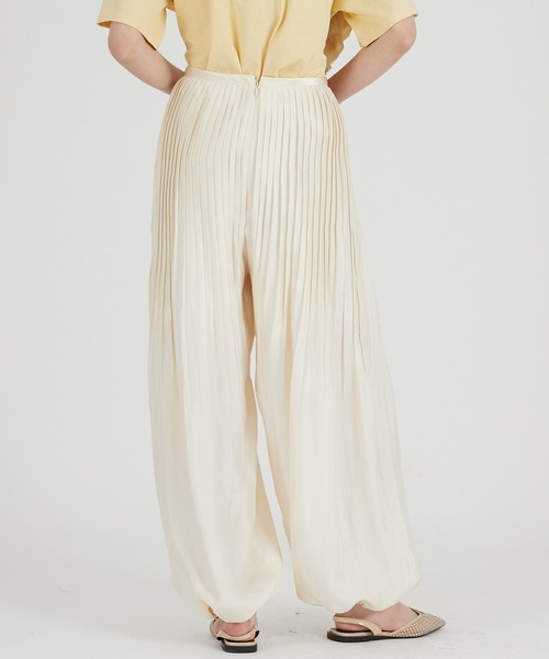 ワイドパンツ パンツ プリテッドバルーンパンツ / Pleated Balloon Pants レディース_19
