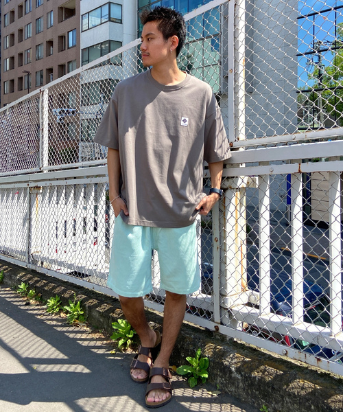 「Columbia」 半袖Tシャツ X-LARGE ブラック×ホワイト レディース
