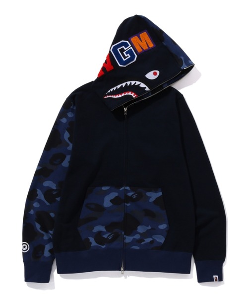 APE パーカー A BATHING APE 「A APE」 ジップアップパーカー MEDIUM レッド