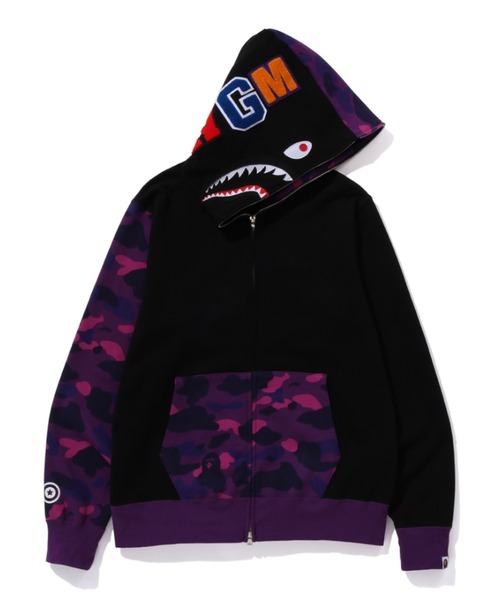 A BATHING APE 「A APE」 ジップアップパーカー MEDIUM レッド