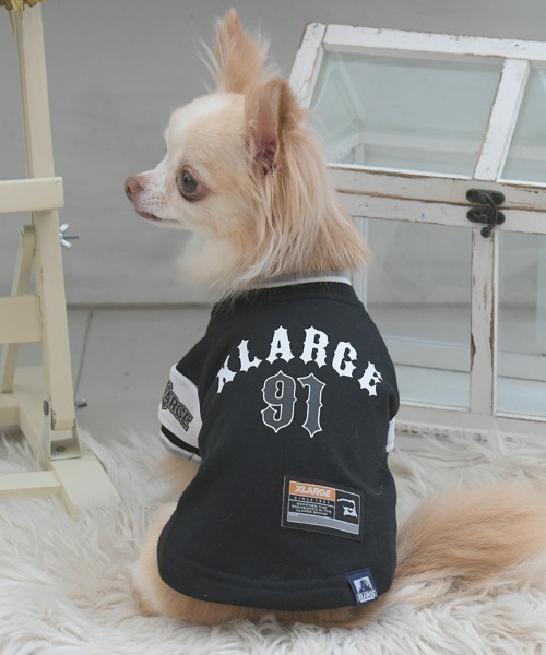 90’s XLARGE ウール ジャケット USA製 犬ロゴ XLARGE（エクストラ ラージ） 犬 服 XLARGE/ロゴプルオーバー