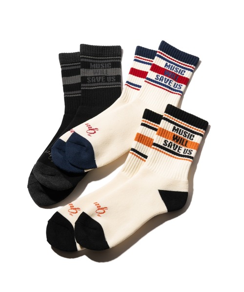 glamb（グラム） ハイソックス 靴下 Music Lover Socks / ミュージック