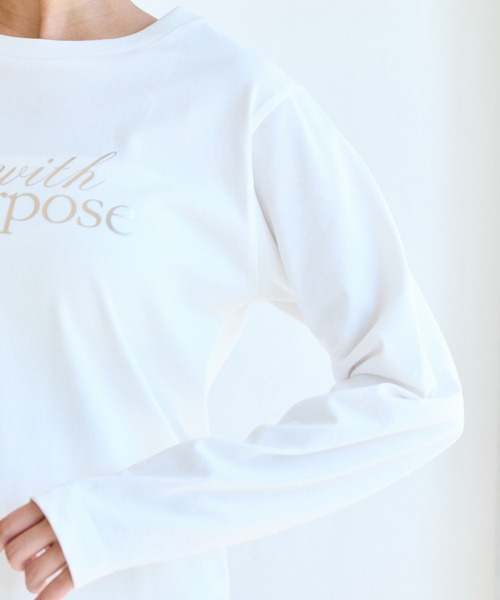 VIS（ビス） tシャツ フォト＆ロゴアソートロングスリーブTシャツ