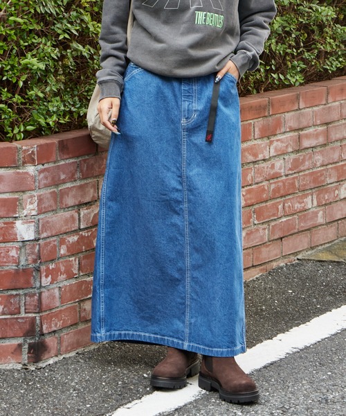 YUEQI QI DENIM SUAN PAN SKIRT デニムスカート YUEQI QI DENIM SUAN PAN SKIRT デニムスカート 【公式通販】