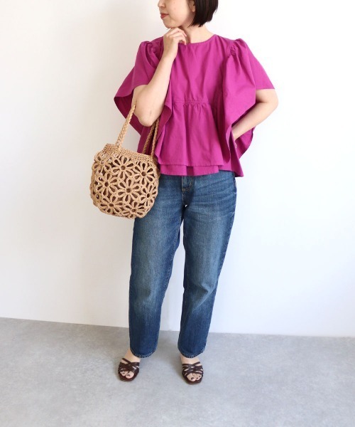 「T・S・L」 トートバッグ FREE ナチュラル レディース_画像2