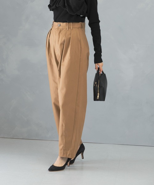 「URBAN RESEARCH ROSSO WOMEN」 チノパンツ 36 ダークブラウン レディース