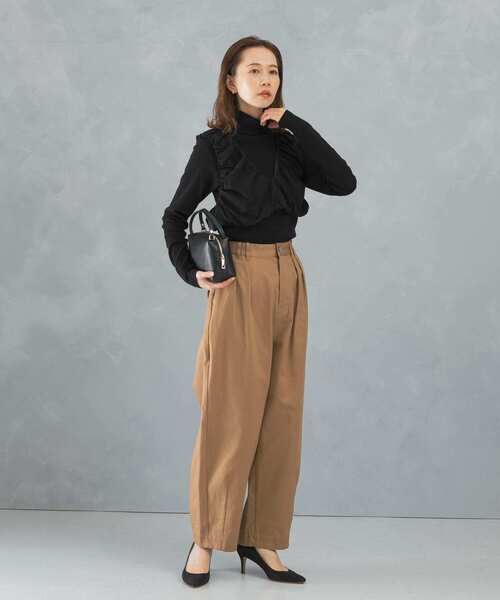 「URBAN RESEARCH ROSSO WOMEN」 チノパンツ 36 ダークブラウン レディース
