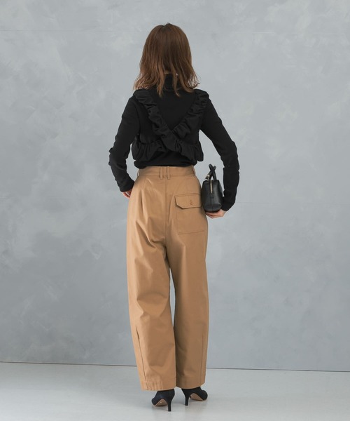 「URBAN RESEARCH ROSSO WOMEN」 チノパンツ 36 ダークブラウン レディース