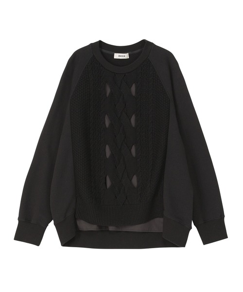 ZUCCa JQテープスウェット ズッカ JQテープスエット 羽織り ズッカ JQテープスエット 羽織り