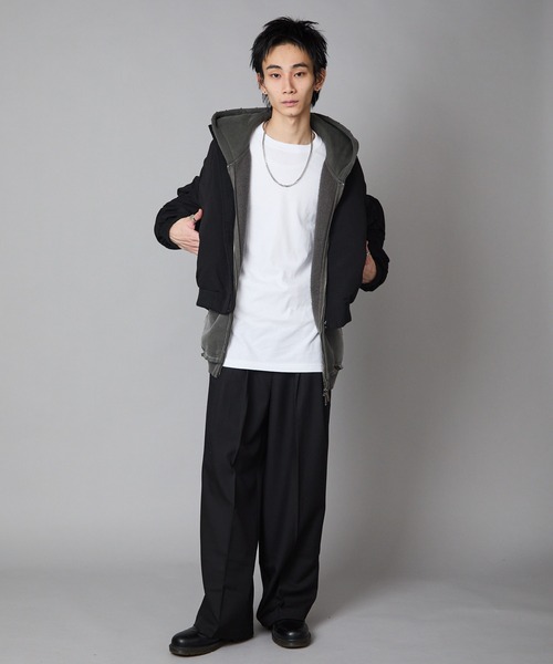 Theater code ブルゾン アウター MA-1 Style Short-Length Zip-Up