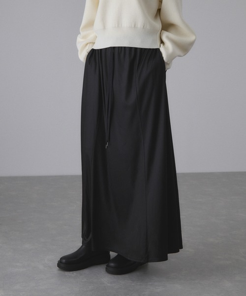 ADAM ET ROPE'（アダムエロペ） スカート エンボスギャザースカート