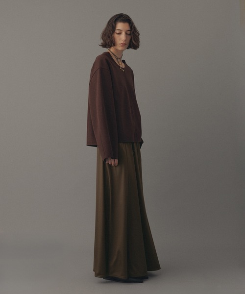 ADAM ET ROPE'（アダムエロペ） スカート エンボスギャザースカート