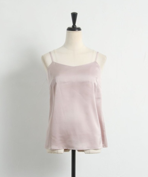 「tocco closet」 7分袖ブラウス M ベージュ レディース_画像2