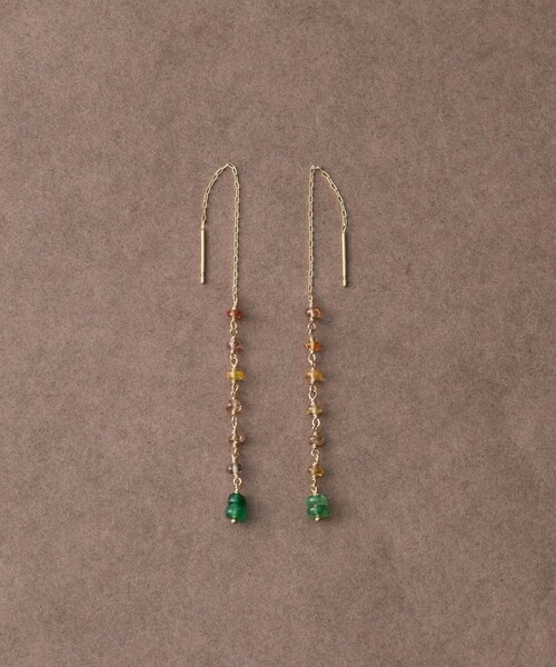 ete】K18YG アメリカンピアス(片耳用) ete bijoux（エテ ビジュー