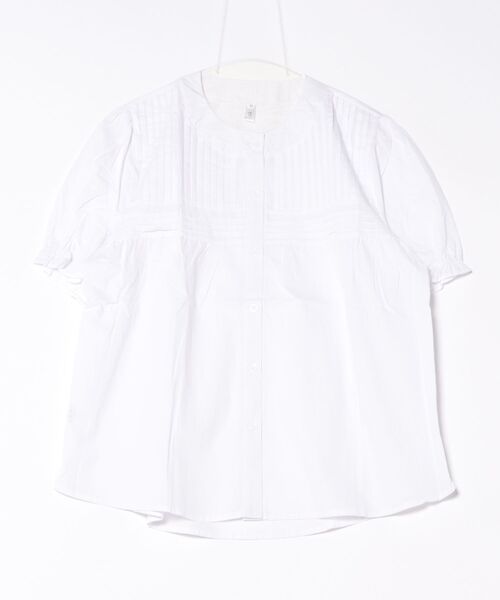 「BLANC FICELLE」 半袖ブラウス X-LARGE ホワイト レディース_画像3