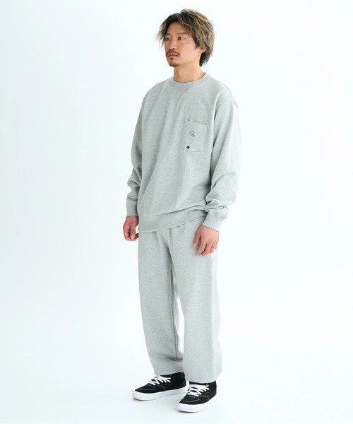 専用‼️90s quicksilver バスキアスウェット Lサイズ 激レア Quiksilver（クイックシルバー） トレーナー スウェット PG DNA SWEAT