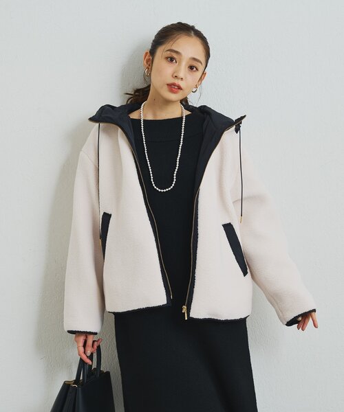 un dix cors（アンディコール） ブルゾン アウター 「ラフな抜け感を