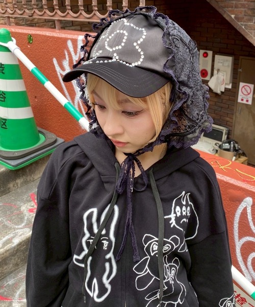 Candy Stripper（キャンディーストリッパー） キャップ 帽子 3WAY LACE