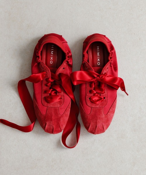 HIMIKO スニーカー 「HIMIKO」「EC限定」バレエコアデザインスニーカー