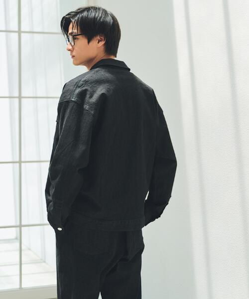 THE SHOP TK デニムジャケット gジャン コットンデニムブルゾン