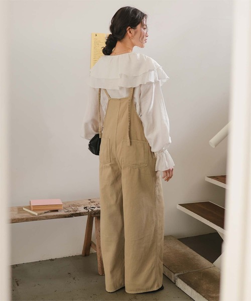 titivate（ティティベイト） サロペット オーバーオール フロント