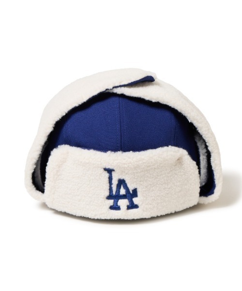 NEW ERA キャップ 帽子 LOS ANGELES DODGERS TRAPPER（ニューエラ