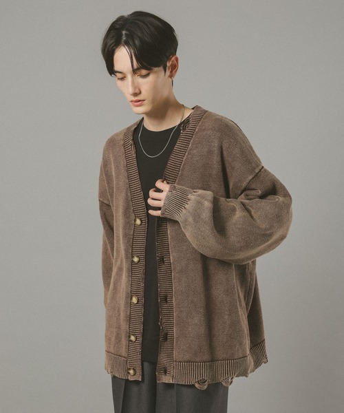 レザーカーディガン 希少 破格 1950s 50s OUTLET】Roxy SUNDAZE SWEATER WASHED コットン100% カーディガン 丈短め