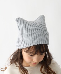 GLOBAL WORK（グローバルワーク） ニット帽 ニットキャップ ラメ猫耳