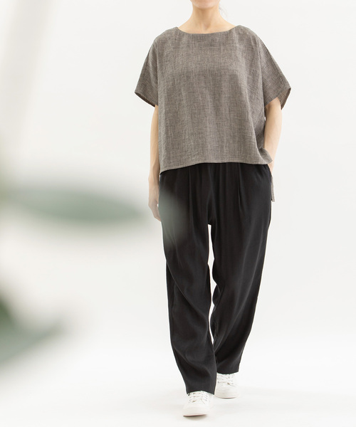 「nop de nod」 イージーパンツ M ブラック レディース_画像2