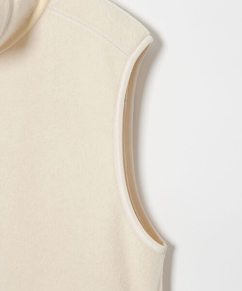 conte ベスト ジレ 「conte」フリース ジップ ベスト レディース