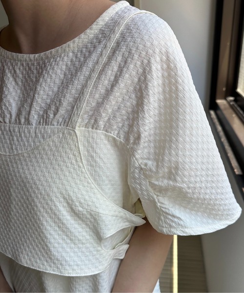 「lawgy」 キャミソール FREE アイボリー レディース_画像5