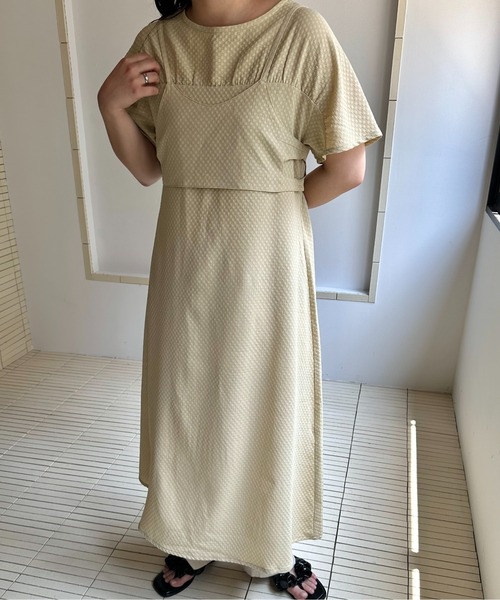 「lawgy」 キャミソール FREE アイボリー レディース_画像9