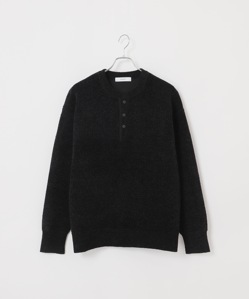 B.C STOCK（ベーセーストック） セーター ニット モール ヘンリー