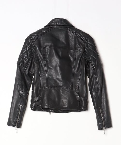 ALLSAINTS（オールセインツ） レザーブルゾン - ブラック レディース